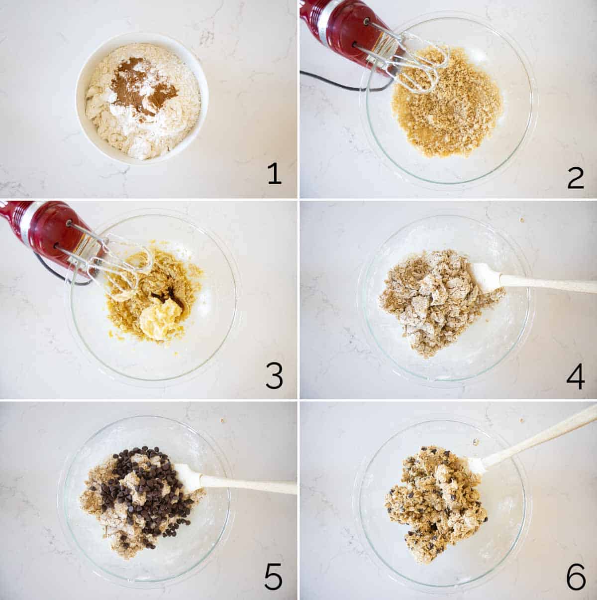 steps to make banana oatmeal cookies