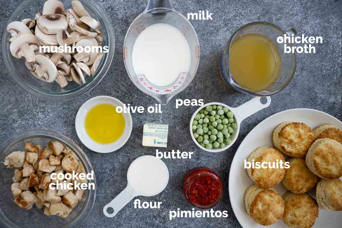 ingredients to make chicken a la king