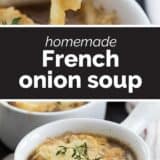 French Onion Soup with text in the middle