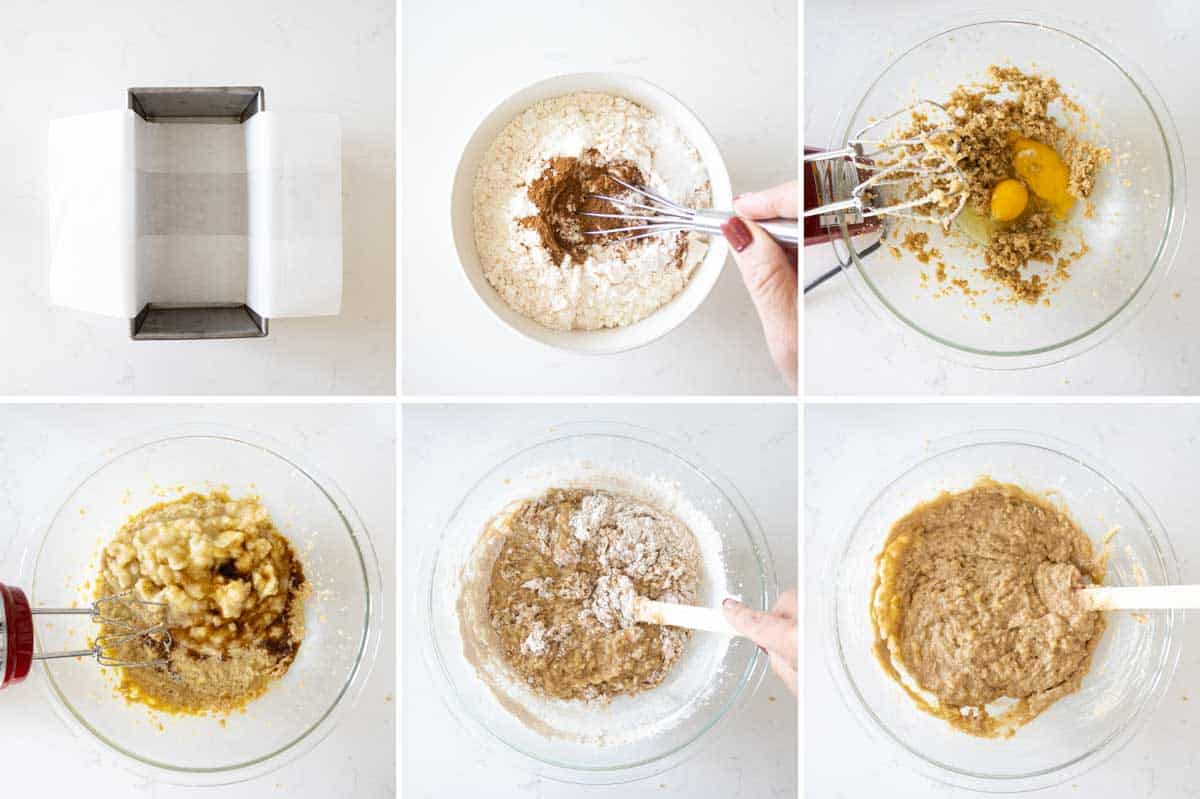 steps to make banana bread