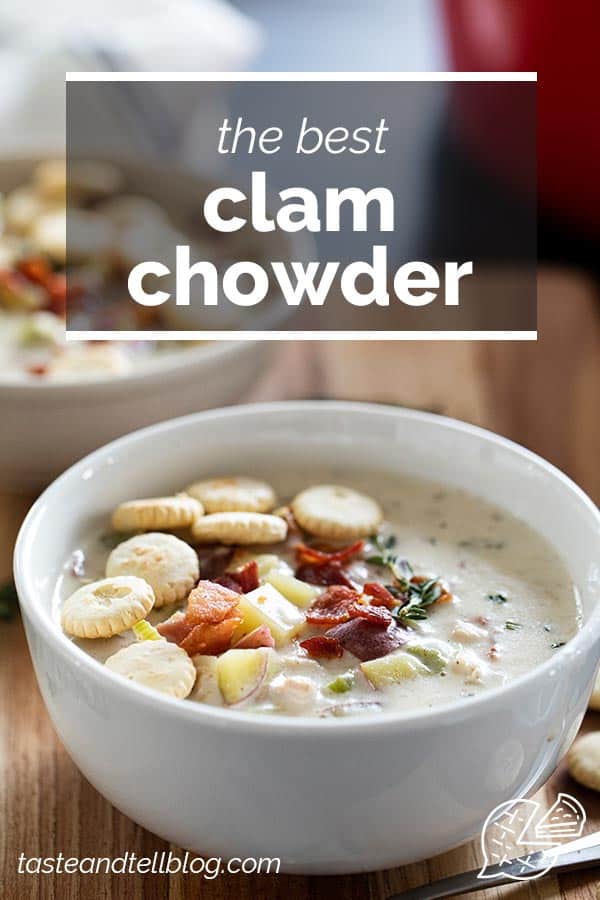 Clam Chowder Taste and Tell