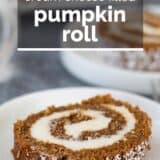 Pumpkin Roll with text overlay
