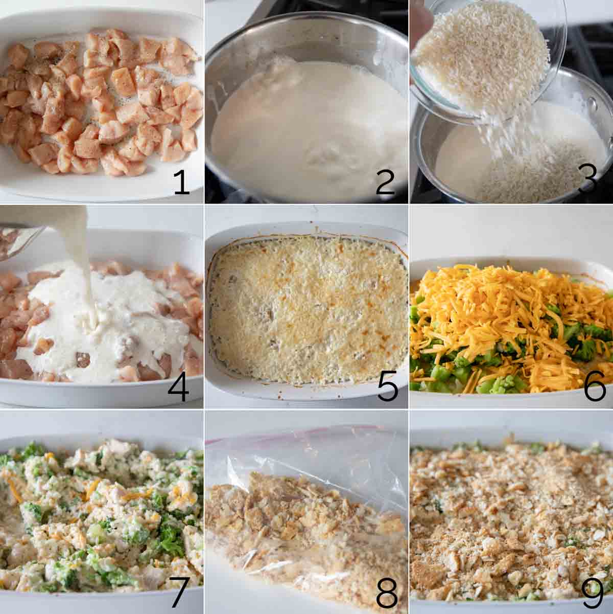 steps to make chicken divan