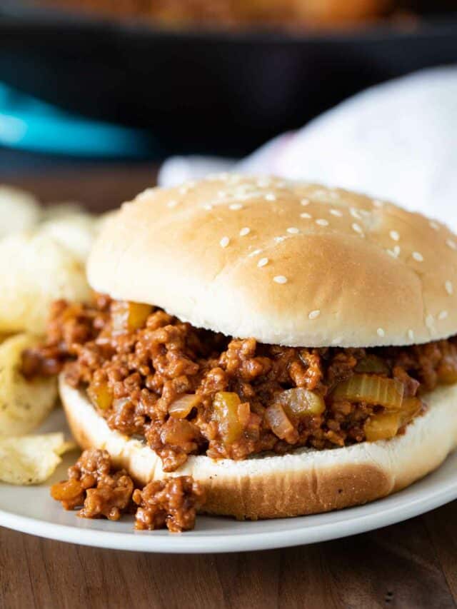 Sloppy Joes Taste and Tell