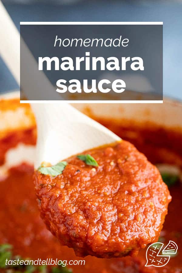 Marinara Sauce Recipe Taste and Tell