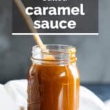 Salted Caramel with text overlay