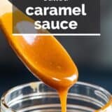 Salted Caramel with text overlay