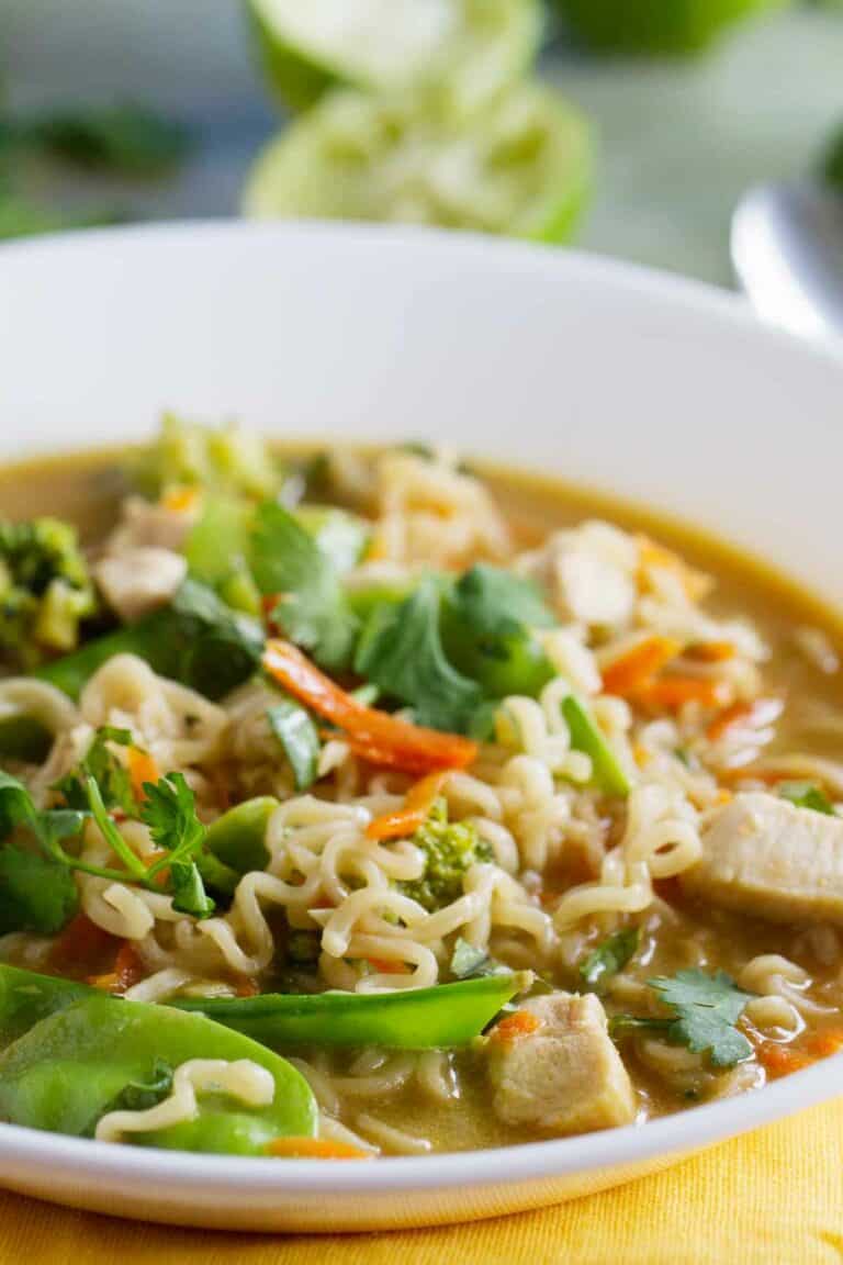 Asian Chicken Noodle Soup Taste and Tell