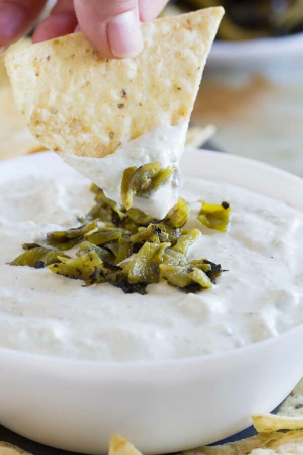 Creamy Hatch Green Chile Dip Taste and Tell