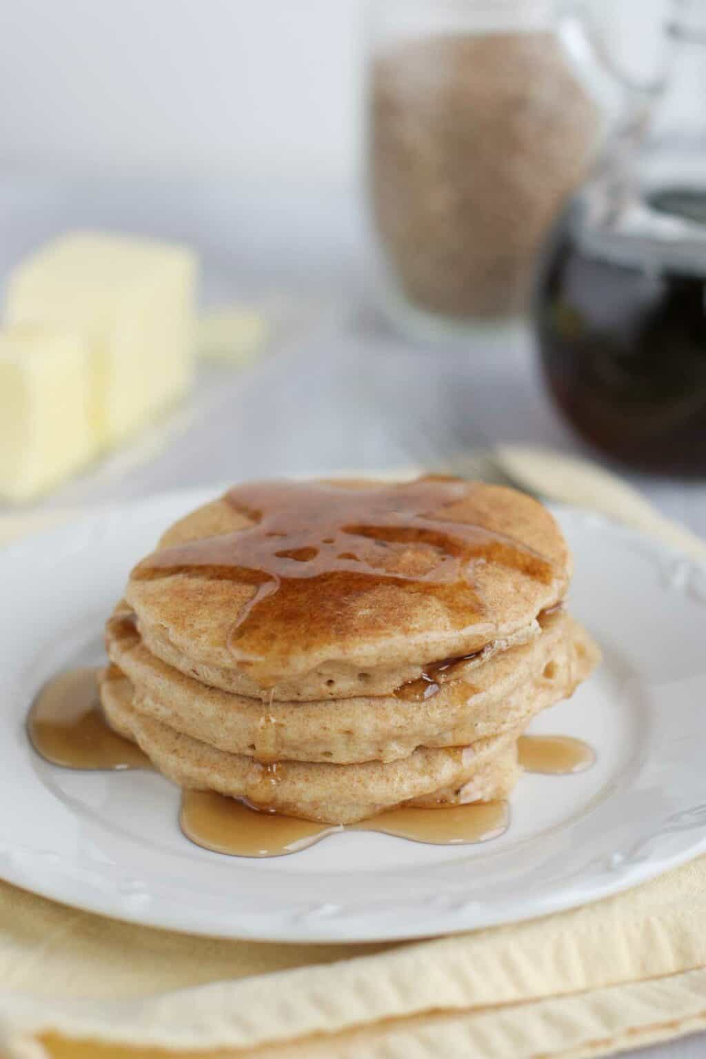 Whole Wheat Blender Pancakes Taste and Tell
