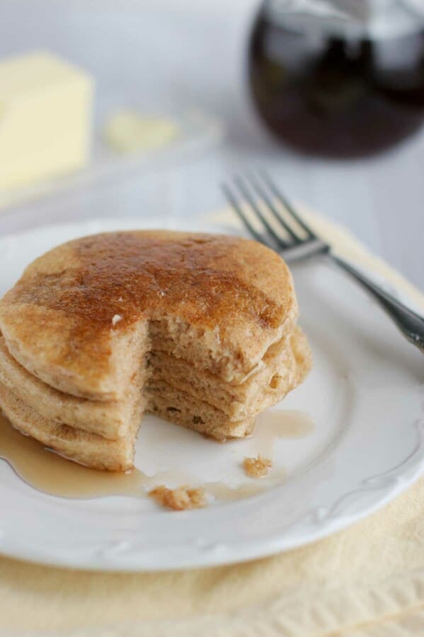 Whole Wheat Blender Pancakes Taste and Tell