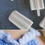Butterscotch Popsicles collage with text bar