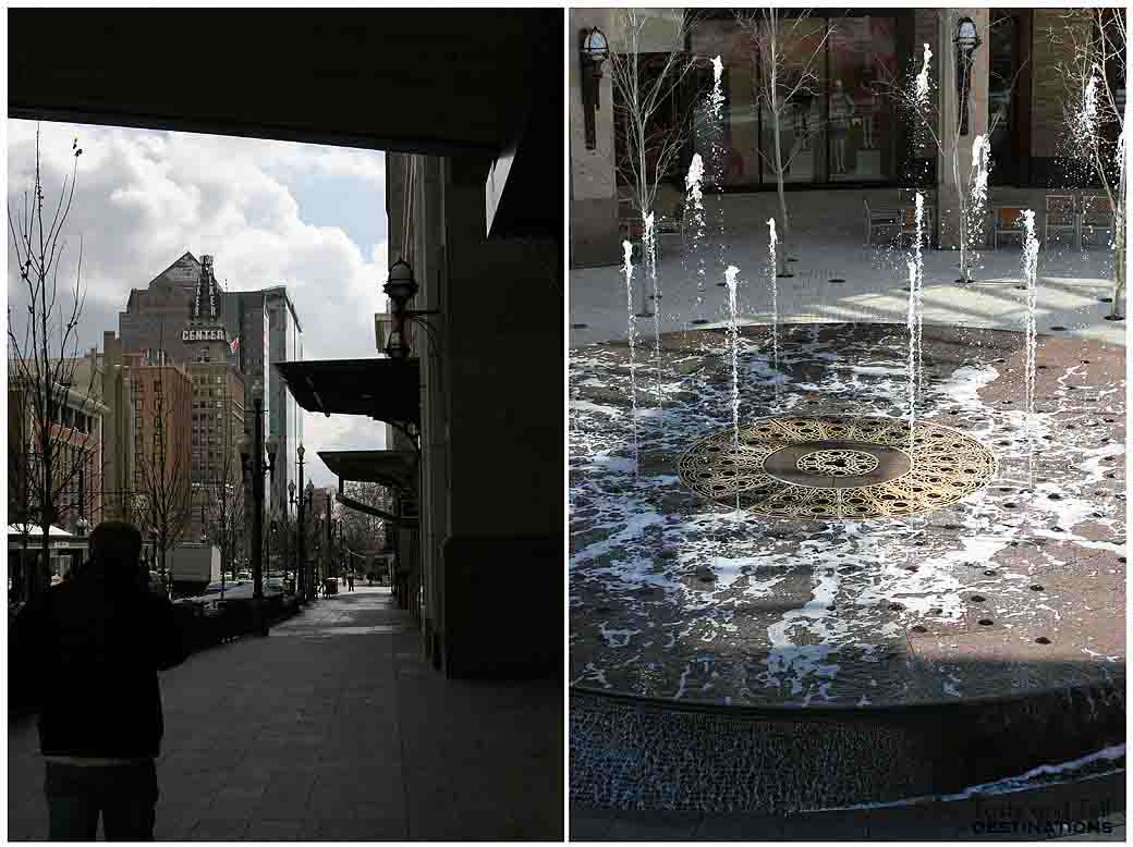 building and fountain at City Creek Center in Salt Lake CIty