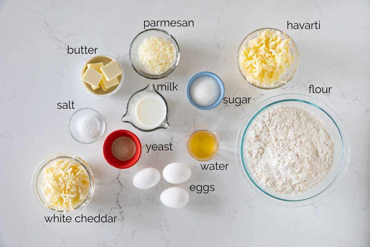 ingredients needed to make crescent rolls