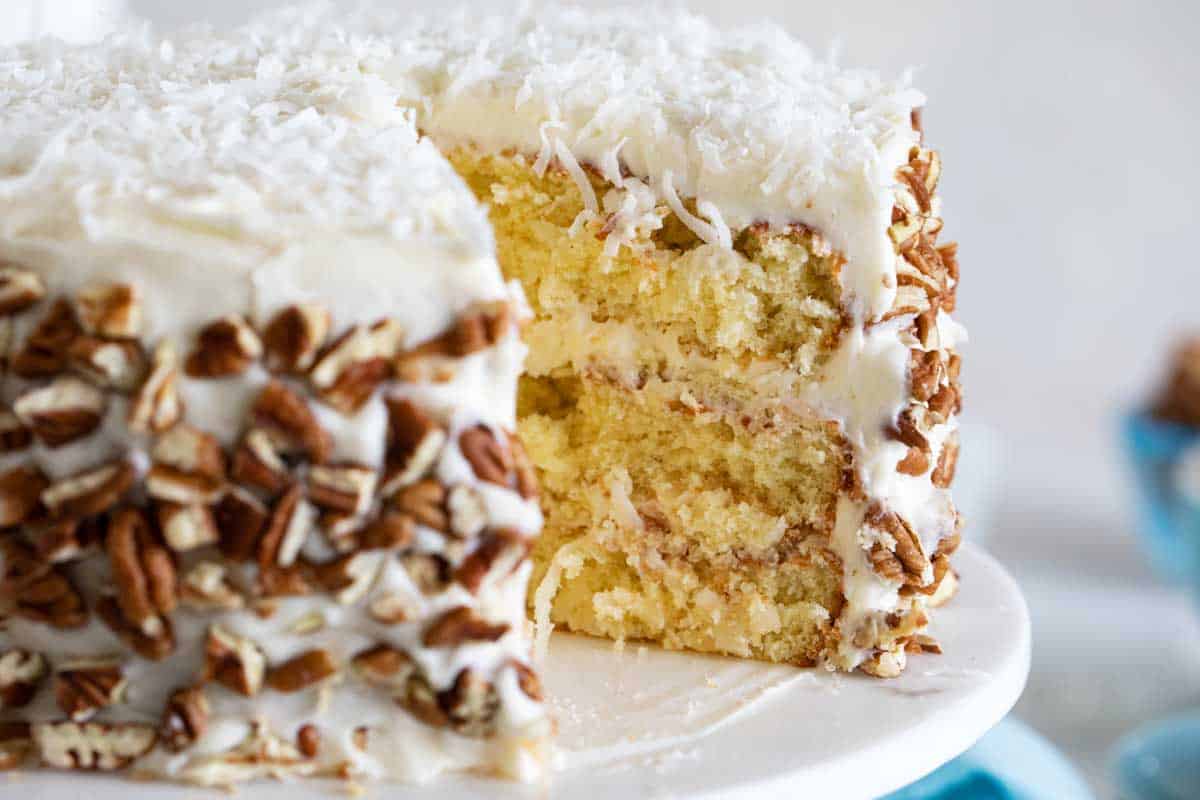 interior of Italian Cream Cake