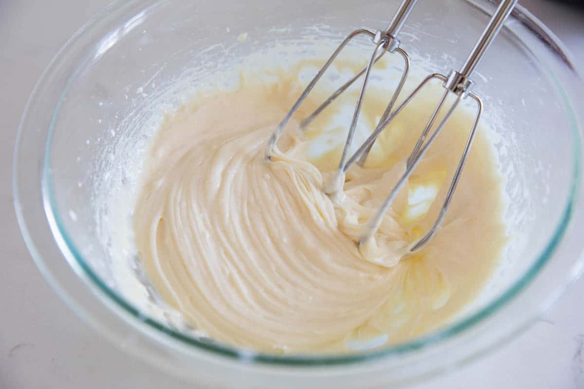 making cream cheese filling for kolaches