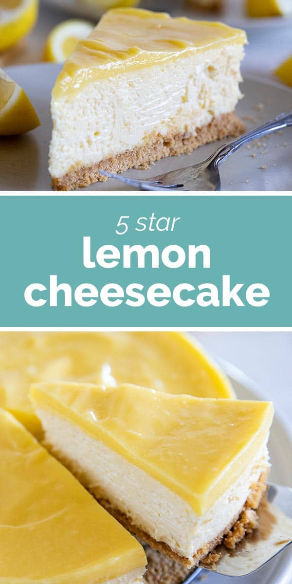 Lemon Cheesecake - Best Cheesecake Recipe - Taste and Tell