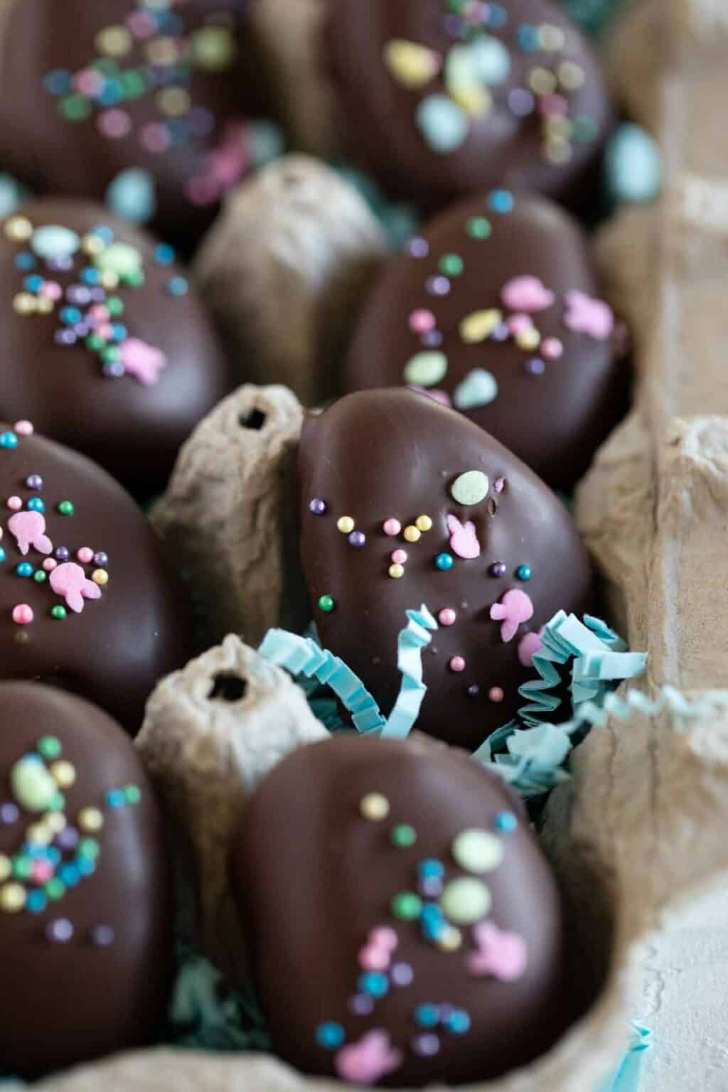 Easter Egg Marshmallow Creme Truffles Taste and Tell