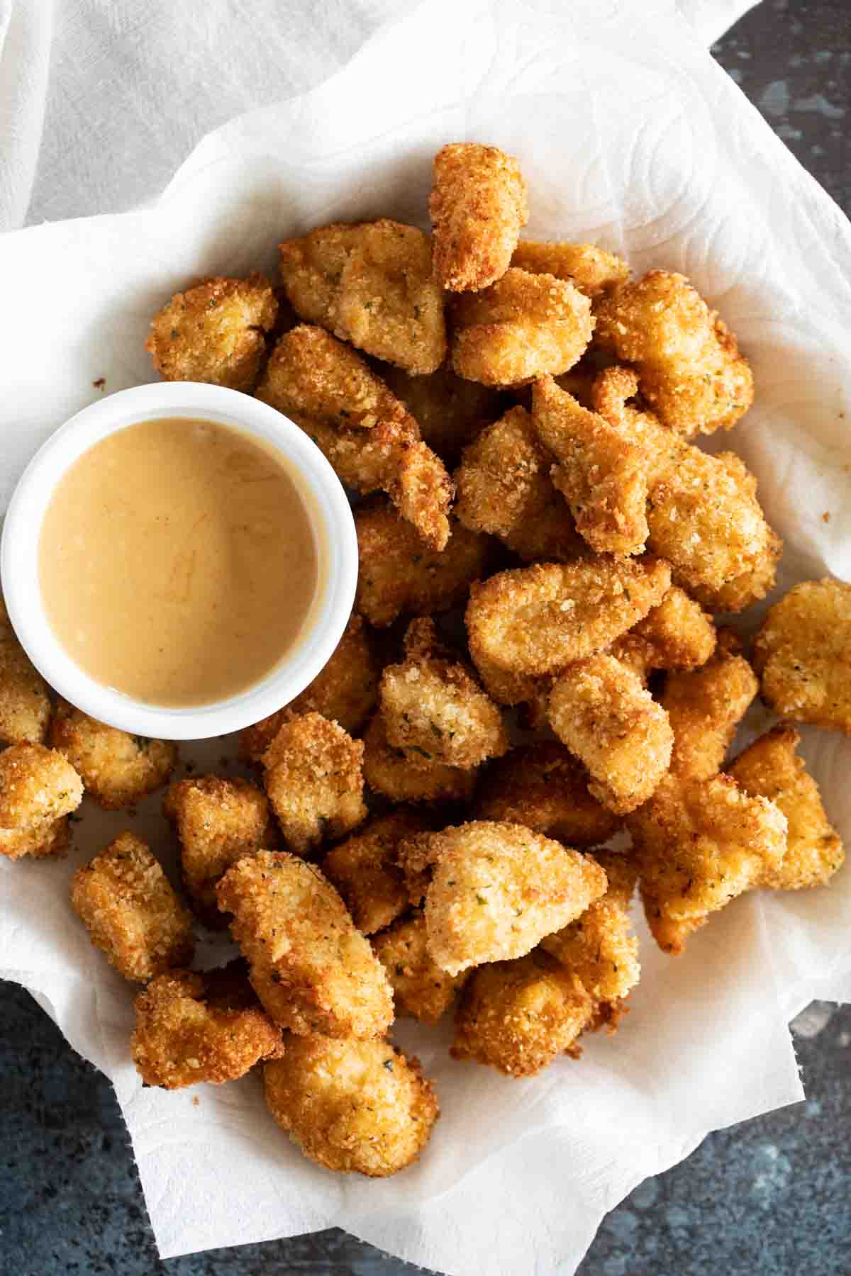 Homemade Chicken Nuggets with Chick fil a Sauce