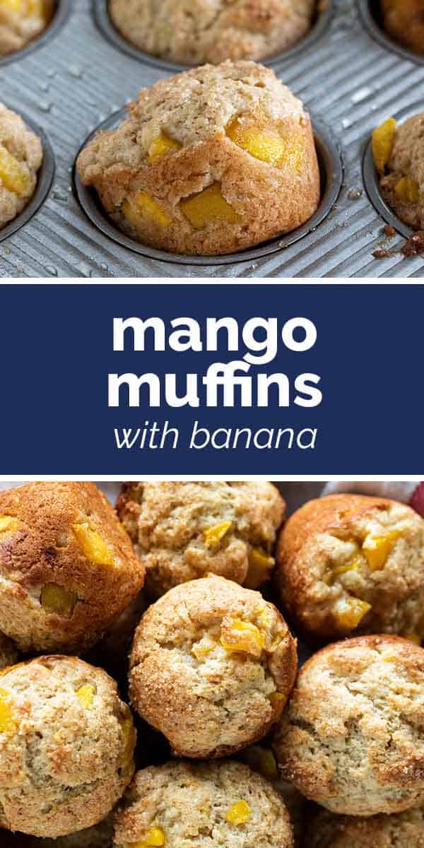Mango Muffins with Banana Taste and Tell