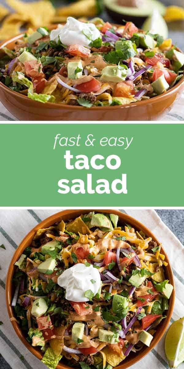 Taco Salad - Taste and Tell