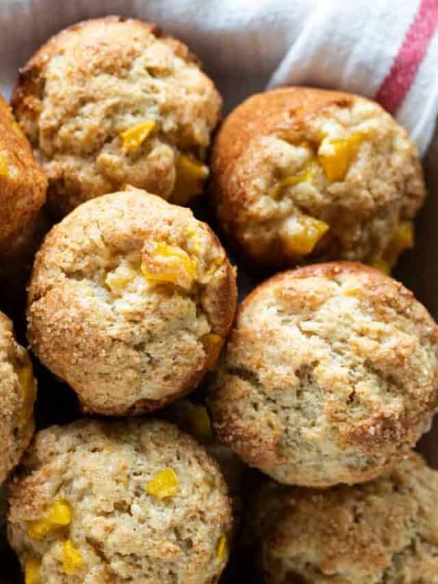 Mango Muffins With Banana Taste and Tell