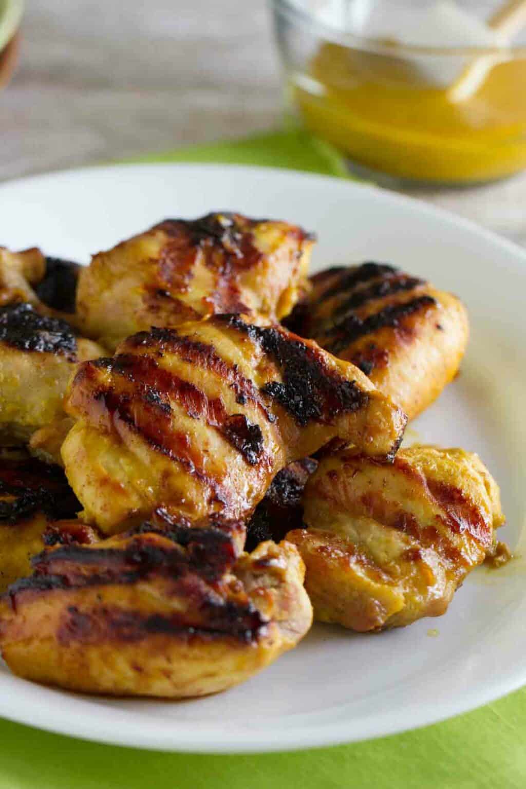 Grilled Brown Sugar Mustard Chicken Taste and Tell