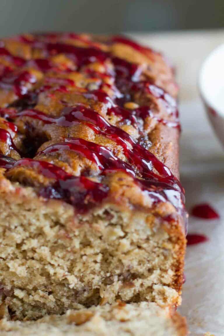 Peanut Butter and Jelly Banana Bread Recipe Taste and Tell