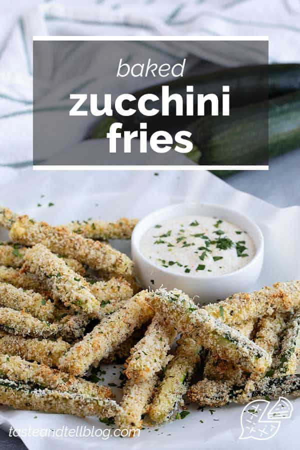 Zucchini Fries Taste and Tell