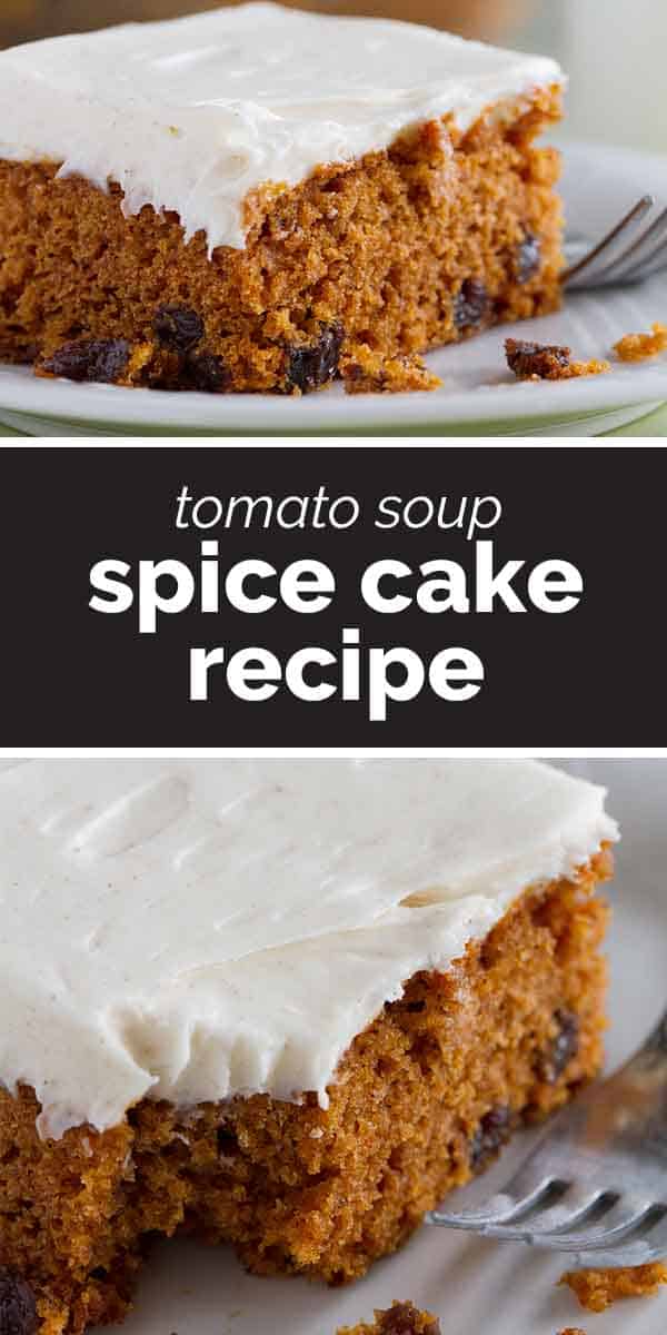 Tomato Soup Spice Cake Recipe Taste and Tell