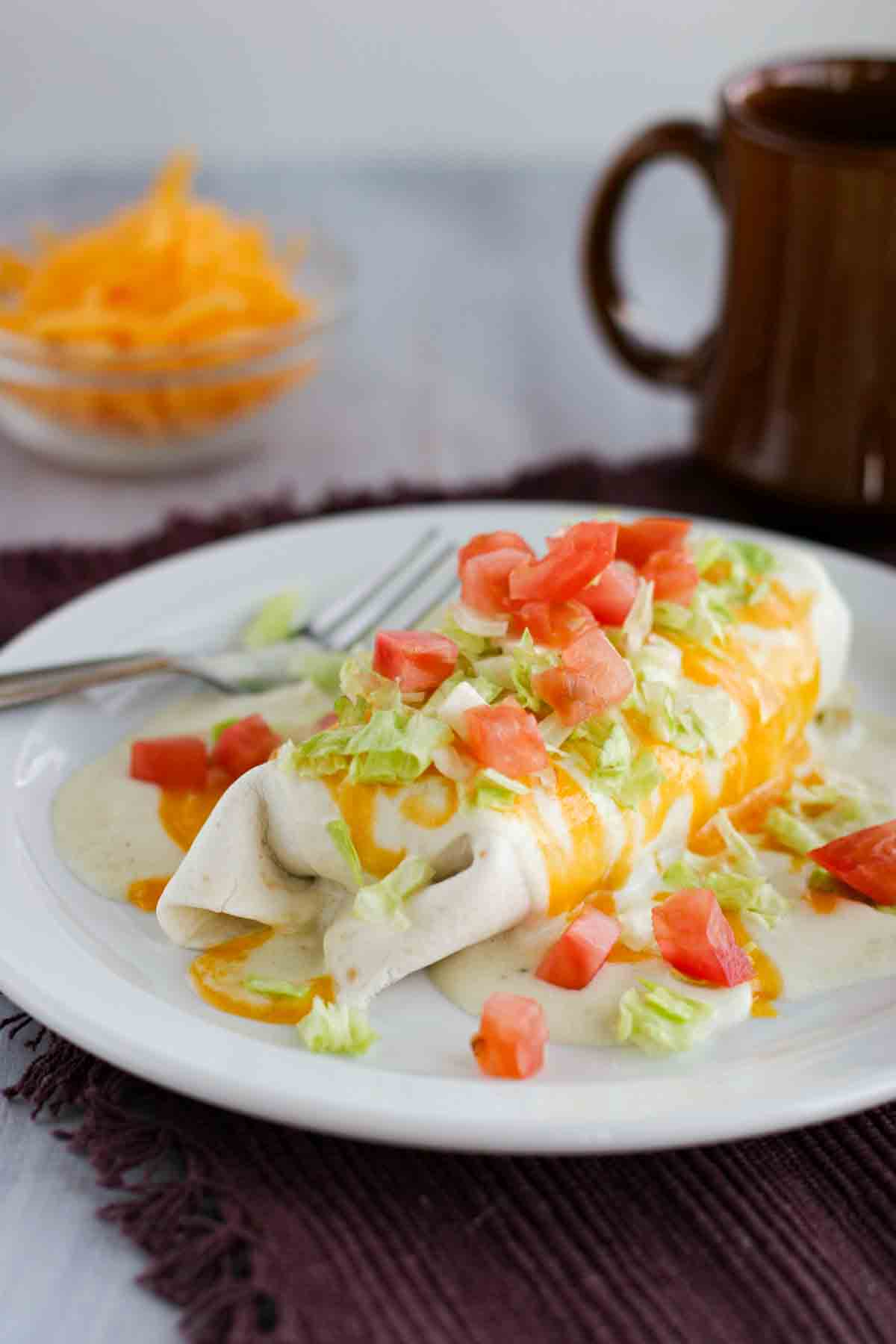 Easy to Make Smothered Burrito Recipe - Mom's Dinner