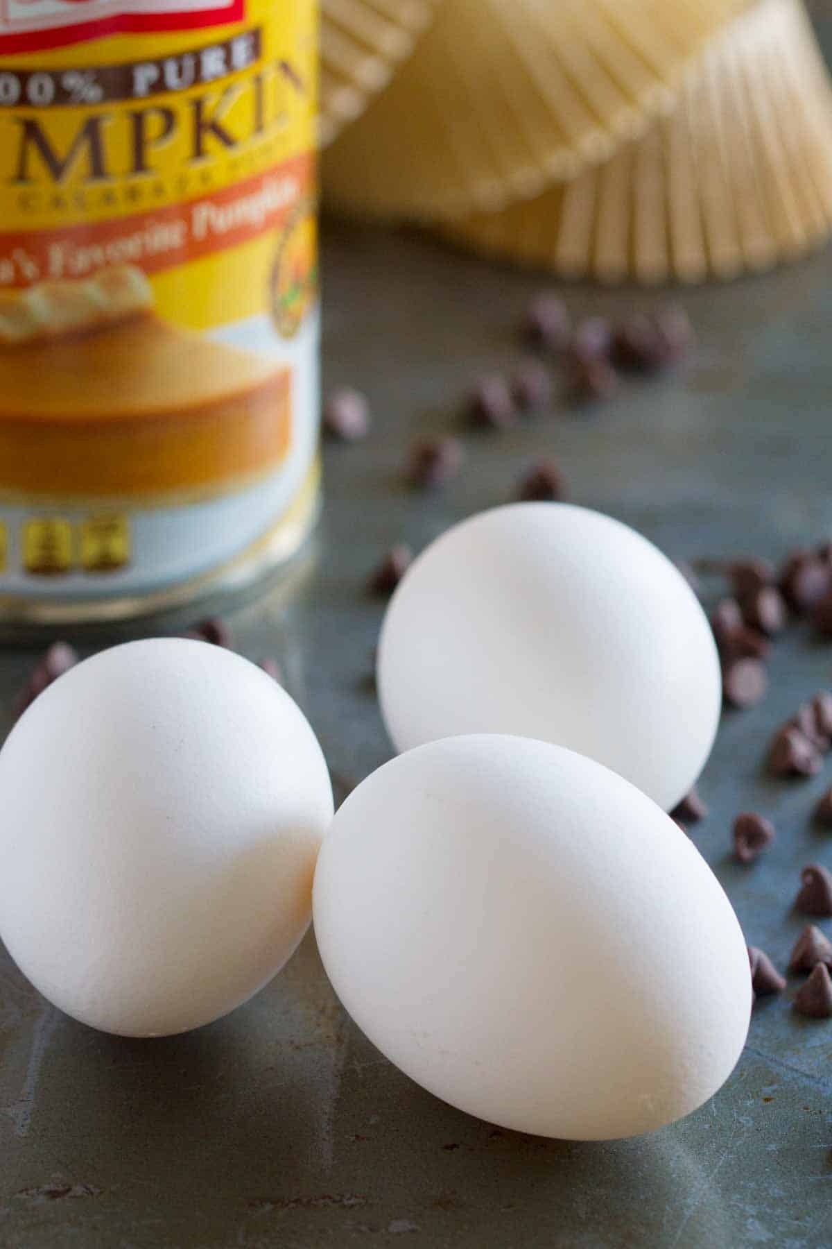 Ingredients for Pumpkin Cheesecake Spider Cupcakes