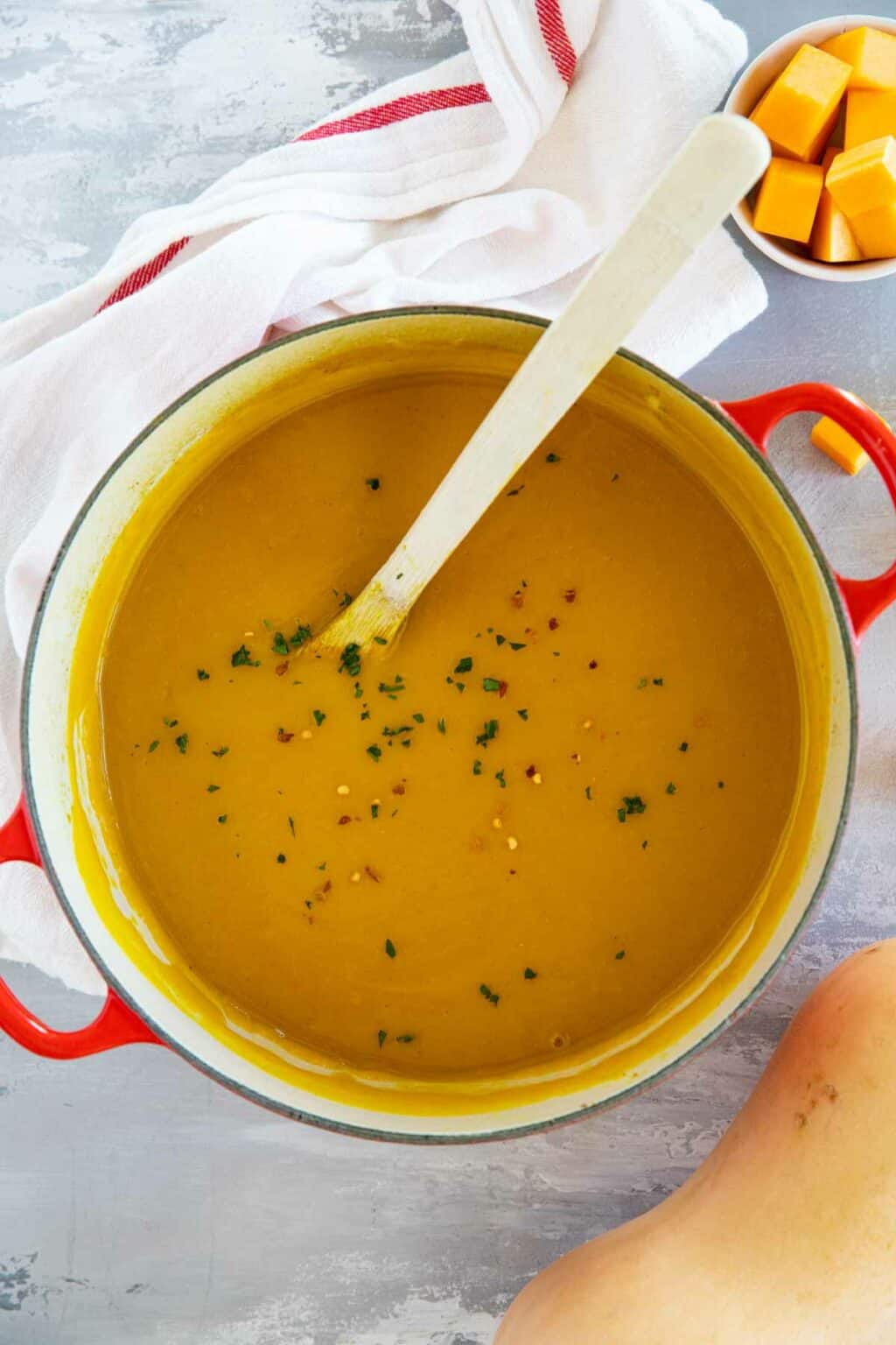 Curried Butternut Squash Soup Taste and Tell