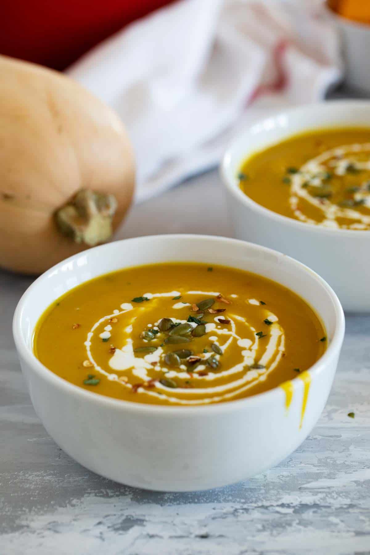 Red Curry Butternut Pumpkin Soup recipe