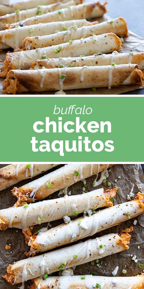 Buffalo Chicken Taquitos - Taste and Tell