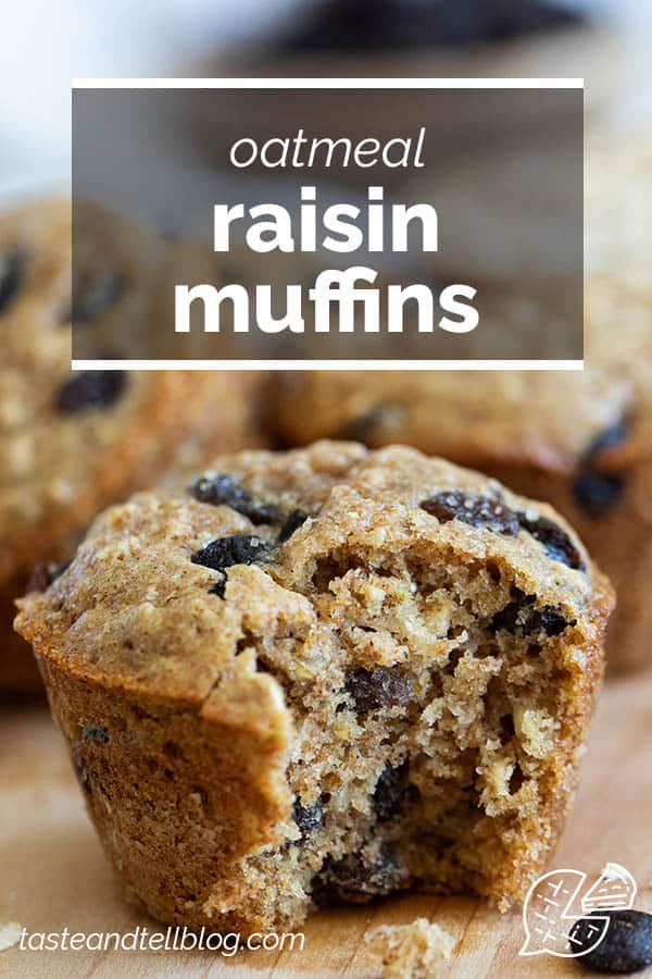 Hearty Oatmeal Raisin Muffins Recipe - Taste and Tell
