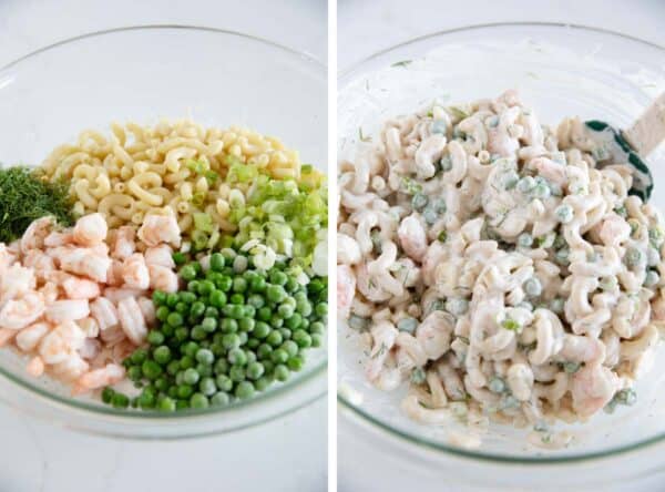 Shrimp Pasta Salad - Perfect for Potlucks! - Taste and Tell