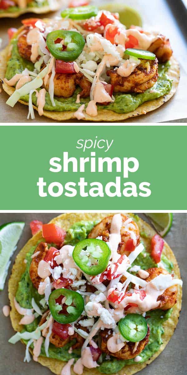 Shrimp Tostadas - Taste and Tell