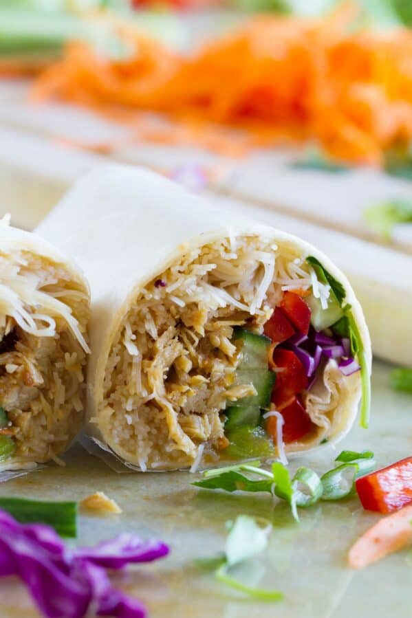 Chicken Teriyaki Wraps Taste and Tell