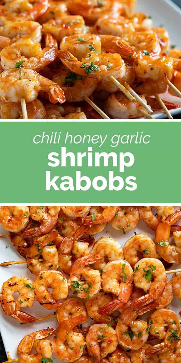 Chili Honey Garlic Shrimp Kabobs Taste and Tell