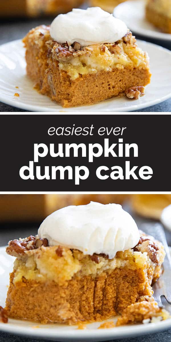 Pumpkin Dump Cake - Taste and Tell