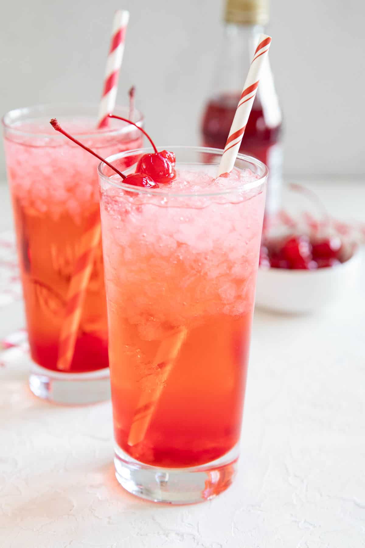 Shirley temple drink taste and tell