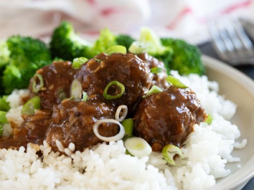 Asian Meatballs - Taste and Tell