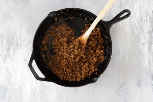 Beef taco mix for Beef Tostadas.