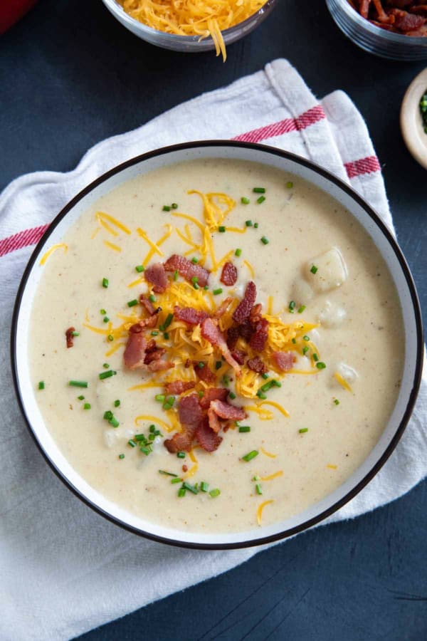Baked Potato Soup - Taste and Tell