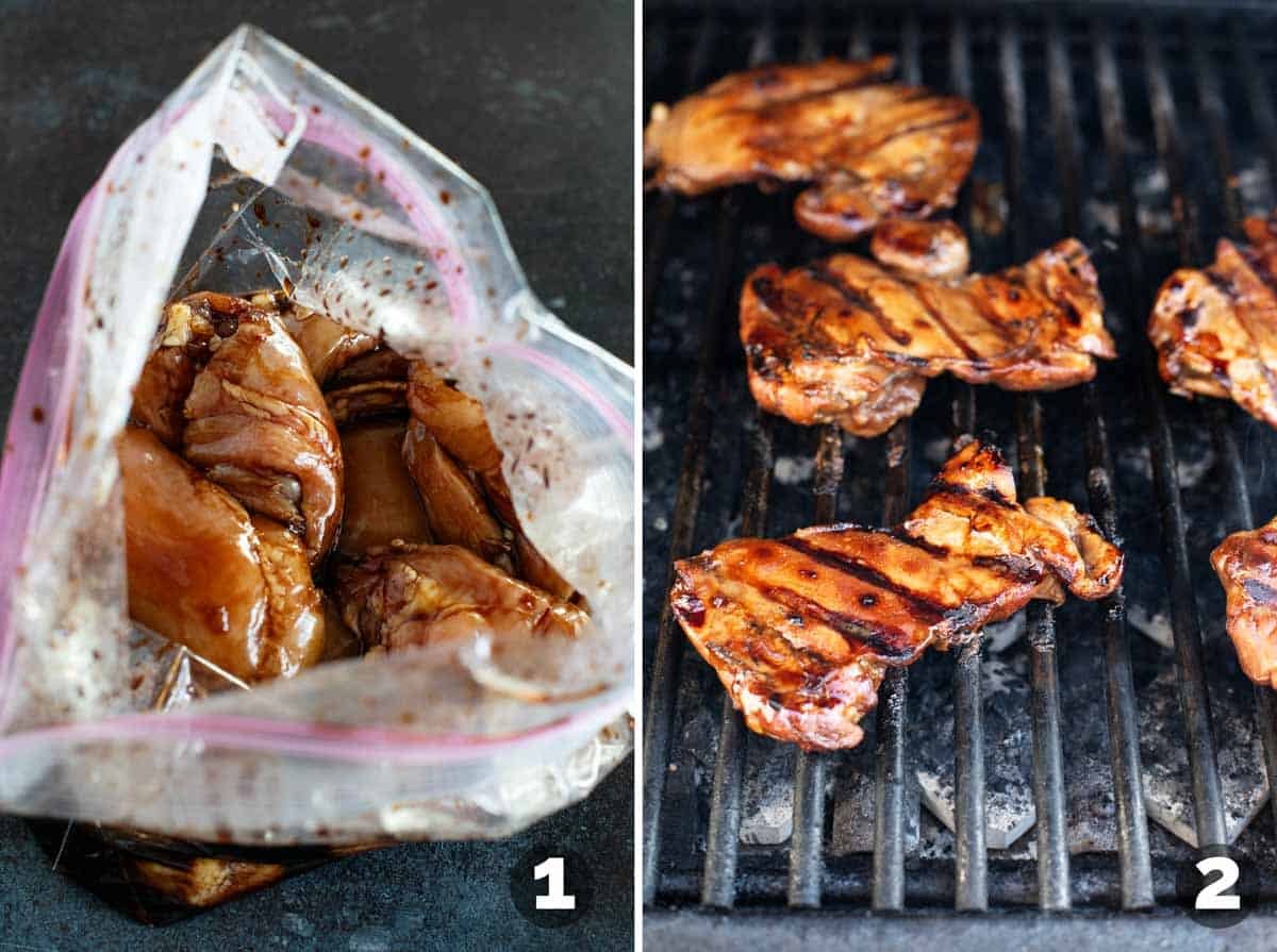 Steps to make Honey Soy Chicken.