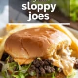 Big Mac Sloppy Joes with text overlay.
