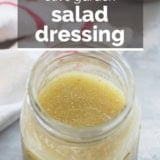 Olive Garden Salad Dressing with text overlay.