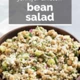 Jennifer Aniston Salad with text overlay.
